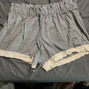 No Boundaries Heather Gray Shorts
